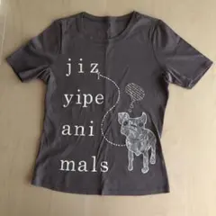 JIZZOジッツォ　Tシャツ　パグ　犬　サイズ40 11号　13号