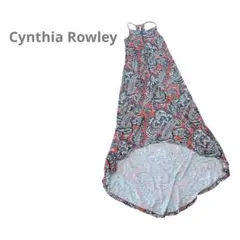 【Cynthia Rowley 】ペイズリー柄　ワンピース US6