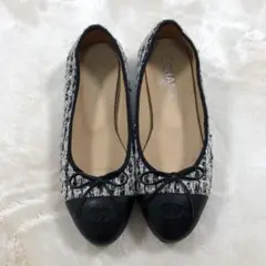 CHANEL シャネル バレリーナ ツイード