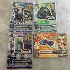 アイカツ！ブライトワールドコーデ☆コンプ4枚セット【未使用品】