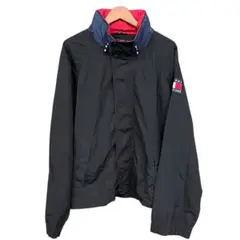 90s TOMMY HILFIGER/ナイロンジャケット/ハイネック
