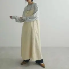 a.　フェザージャガードキャミワンピース
