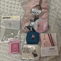 MOOMIN リトルミィ関連グッズ新品タグ付き6点セット