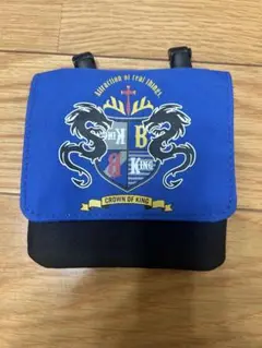 ハンカチ入れ　王冠とドラゴン　美品