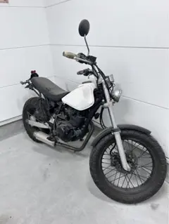 tw200マフラー/車体取り外し部品 不動車復活物語]YAMAHA TW200E 遂に純正マフラーに交換！コレで