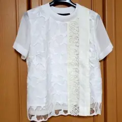 アドニシス レース 半袖Tシャツ