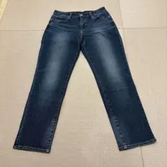 無印良品　ボーイフィット ダークブルー デニム　サイズ27