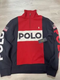 新品ラルフローレン ゴルフ ポロスポーツ ハーフジップ US Mサイズ
