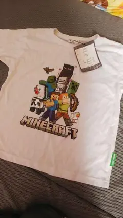 マインクラフトMinecraft新品未使用タグ付きＴシャツマイクラ