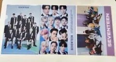 【即決大歓迎】SEVENTEEN クリアファイル 3枚セット