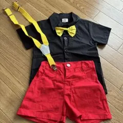 ミッキー　ディズニー　子ども服