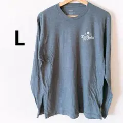 Don Julio 長袖Tシャツ ネイビーグレー　薄手　L 秋