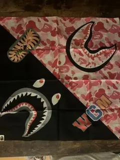 Bape バンダナ　シャーク