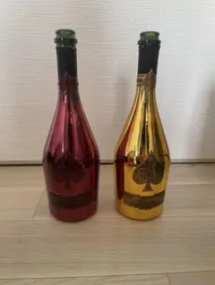 アルマンド レッド ゴールド　空き瓶セット
