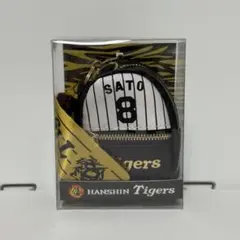 2025阪神タイガース スカーフ付チャームリュック 佐藤輝明 白