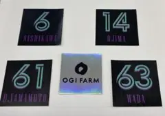 千葉ロッテマリーンズ　BSWステッカー& OGIFAM