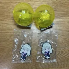 HUNTER×HUNTERガチャお父さんラバーチャーム2個