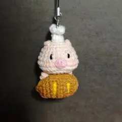 かわいいブタのパン職人