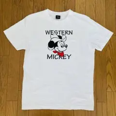 ディズニー　ミッキーマウス　Tシャツ　ウエスタンウェア　M ディズニーランド