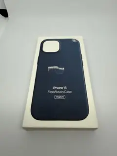 Apple iPhone15 FineWoven Case パシフィックブルー