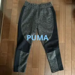 未使用PUMA トレーニングパンツ グレー/ブラック