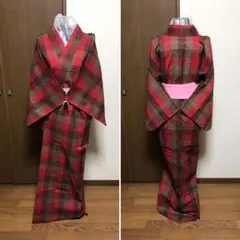 ほっこり秋色チェック 単