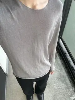【再々値下げ】希少「DRIES VAN NOTEN」 00s前半 長袖カットソー 再々値下げ】希少「DRIES VAN NOTEN」 00s前半 長袖カットソー