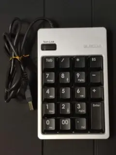 ✨最終値下げ✨✦ELECOM テンキー TK-BT3✦　シルバー