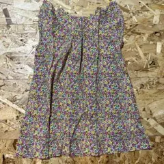 JUNK STORE花柄 半袖ワンピース