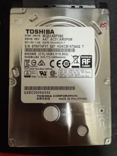 TOSHIBA MQ01ABF050 500GB 内蔵型ハードディスクドライブ