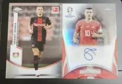 topps グラニト・ジャカ 直筆サイン auto レバークーゼン スイス代表