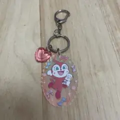 ドキンちゃん アクリルキーホルダー ハートチャーム付き アンパンマンミュージアム