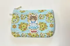 レトロポップ14cmファスナーポーチ-2 コヤンイサムチョン