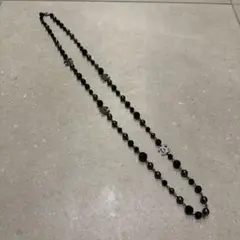 CHANEL ブラックパール ネックレス シャネル