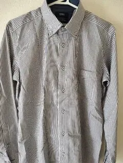 洋服の青山　PERSON'S FOR MEN ストライプシャツ M