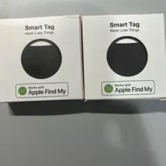 Smart Tag 黒 2個セット Apple Find My対応