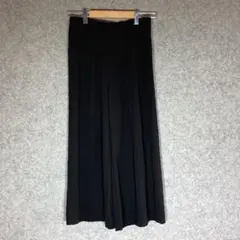 GU（L）ワイドパンツ☘️黒/ブラック/イージーパンツ/リラックスパンツ