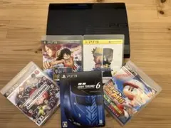 ［動作確認済］PS3本体250GB CECH-4200B + ソフト5枚
