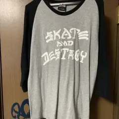 THRASHER SKATE AND DESTROY Tシャツ Lサイズ