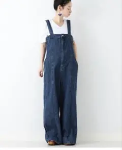 デニムサロペット