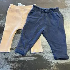 プティマイン　ZARA ベビーパンツ　保育園着　2点セット