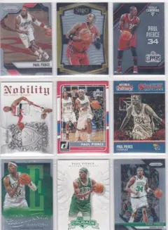 9枚セット! PAUL PIERCE BASKETBALL CARD