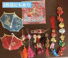 中国 お土産 置物 チャイナドレス 飾り 刺繍 まとめ売り 中国結び 十二干支