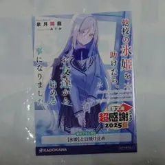 電撃文庫 超感謝フェア 他校の氷姫を助けたら、お友達から始める事になりました