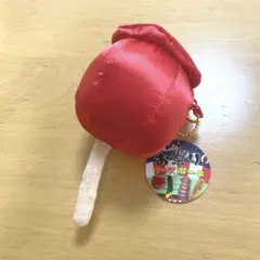 お祭り　りんご飴　ポーチ　キーホルダー