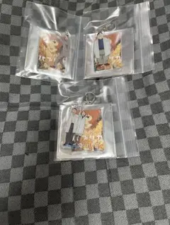 今敏　パプリカ　クリアスタンドキーホルダー　3点セット　3