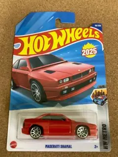 Hot Wheels Maserati Shamal 2025 未開封