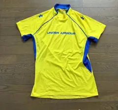 UNDER ARMOUR 半袖シャツ XL イエロー/ブルー