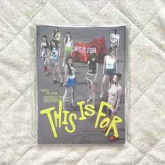 TWICE THIS IS FOR photobook アルバム 開封済