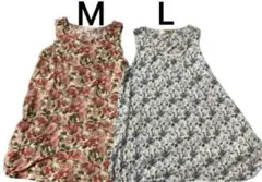 しまむら　ノースリーブチュニック　M・L